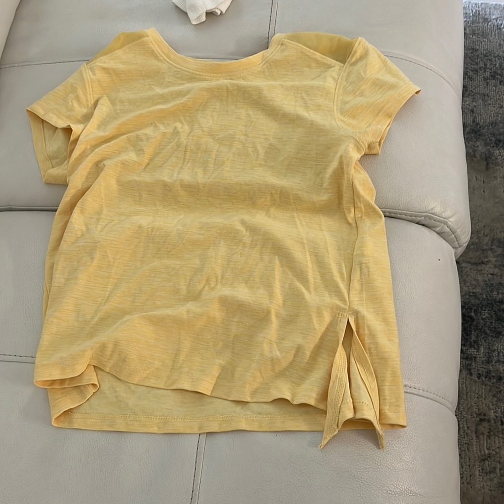 Yellow Athletic Top